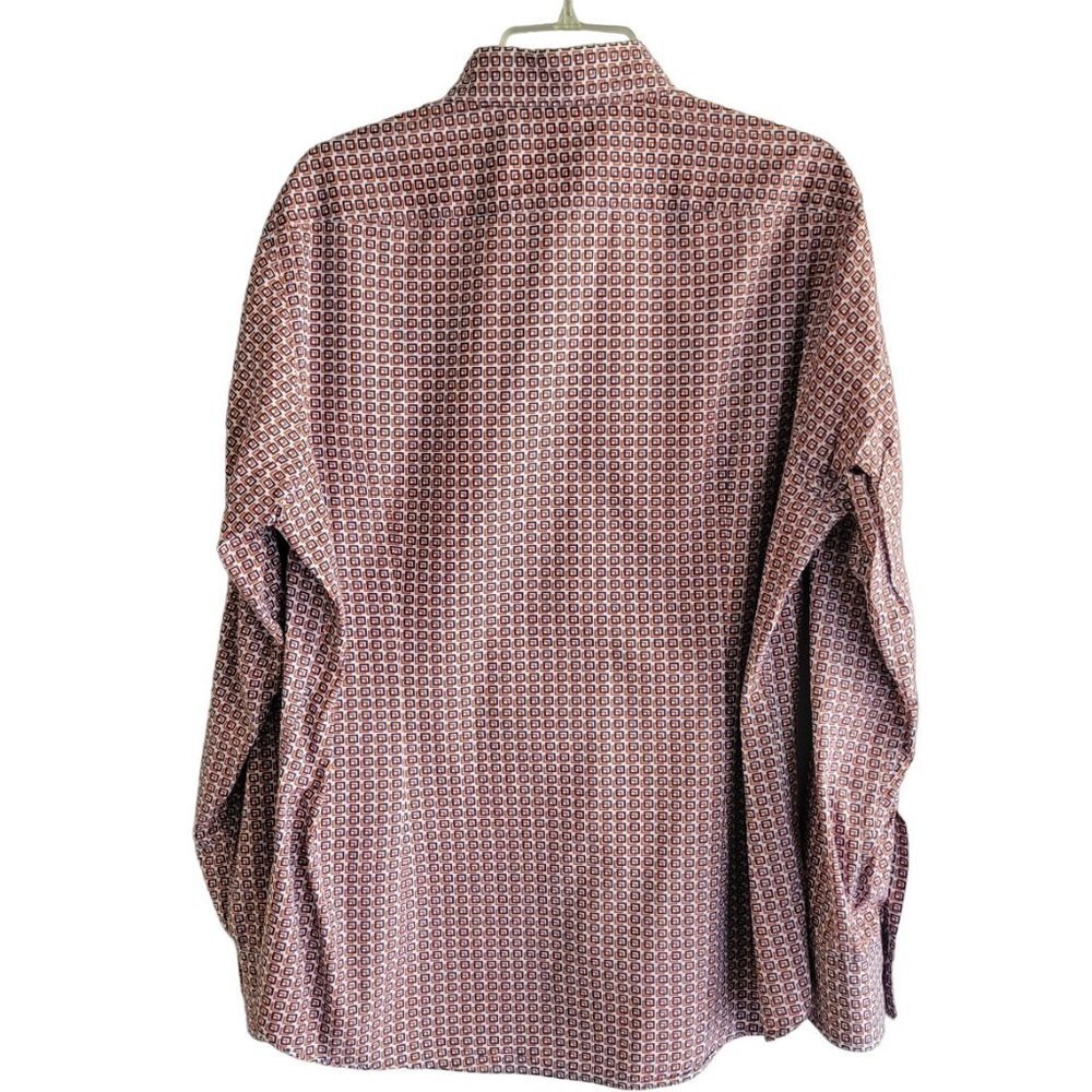 BOSS Long Sleeve Button Down Shirt Slim Fit Size L - Picture 5 of 12